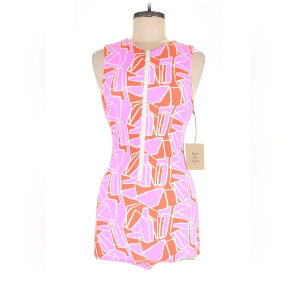 Stone Fox Swim Other - NWT Stone Fox Swim Vibrant Pink and Orange Rafa One Piece